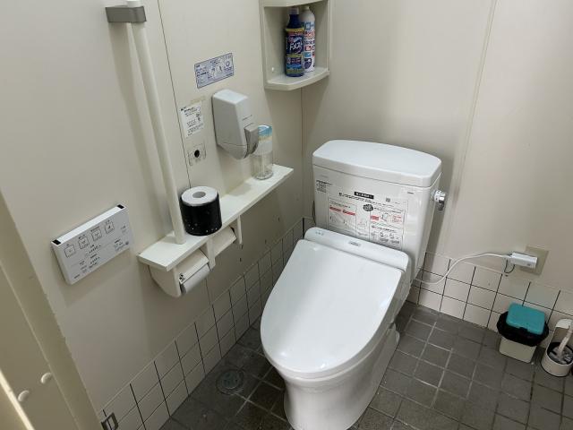 　トイレは共同です