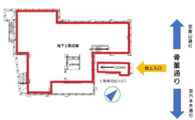 　青山エリアの貸店舗を豊富に取り扱いしています