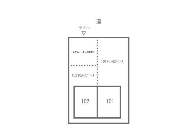 　駐車場配置図