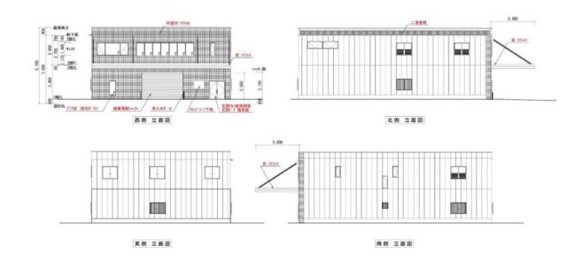 　2階立面図