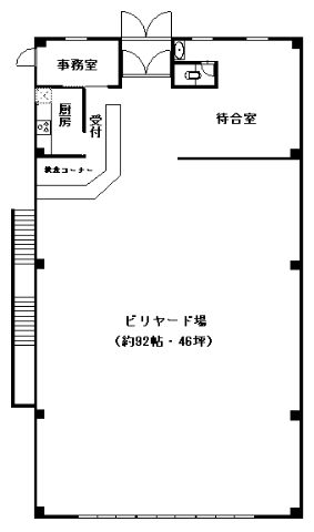　1F店舗間取り