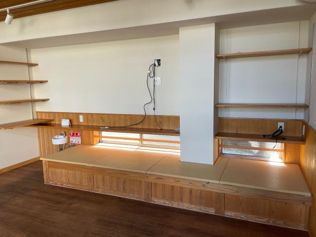 　小上がりスペースがあります。