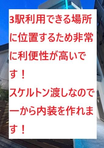 市川市八幡3　貸店舗・事務所
