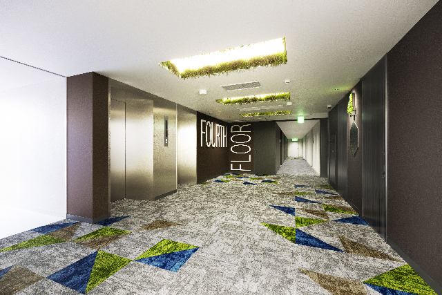 　各階EVホール、共用廊下