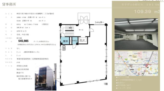 小杉御殿町２−67−6川崎市中原区